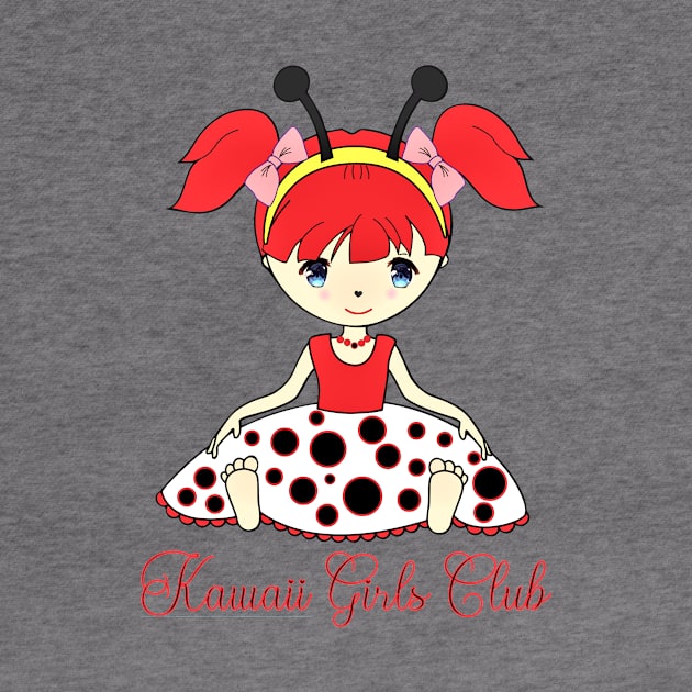 Kawaii Lady Bug by PlayfulPandaDesigns